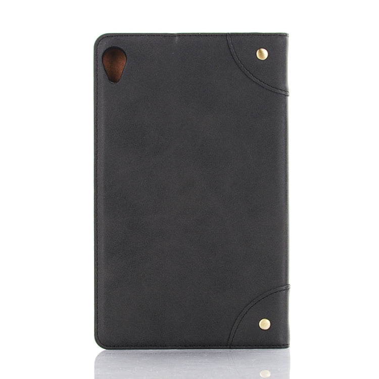 Retro Book Style Horizontal Flip Leather Case with Holder & Card Slots & Wallet for Huawei MediaPad M6 8.4 2019