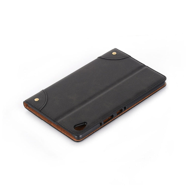 Retro Book Style Horizontal Flip Leather Case with Holder & Card Slots & Wallet for Huawei MediaPad M6 8.4 2019
