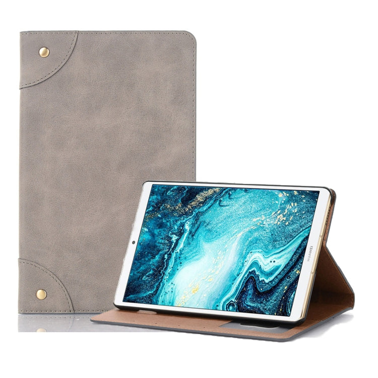 Retro Book Style Horizontal Flip Leather Case with Holder & Card Slots & Wallet for Huawei MediaPad M6 8.4 2019