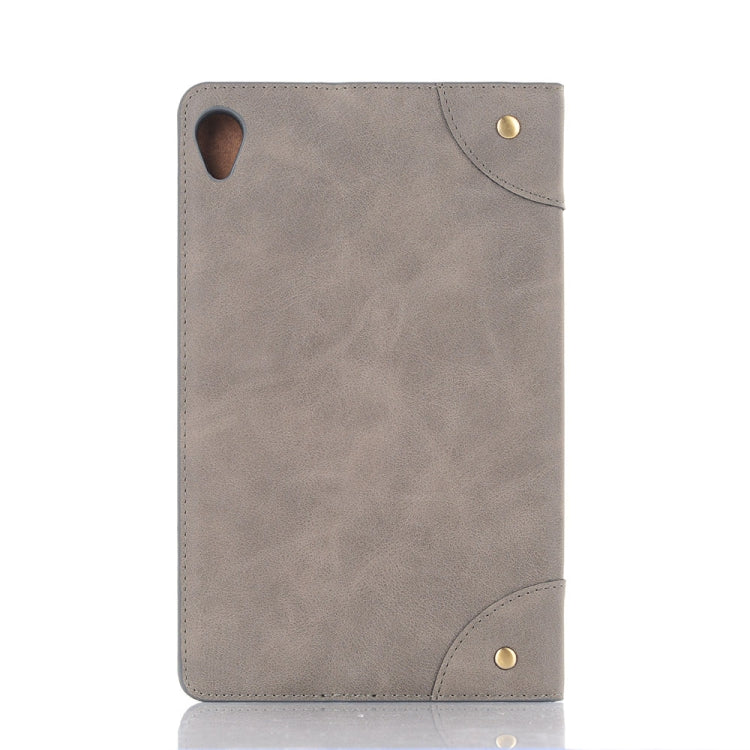 Retro Book Style Horizontal Flip Leather Case with Holder & Card Slots & Wallet for Huawei MediaPad M6 8.4 2019