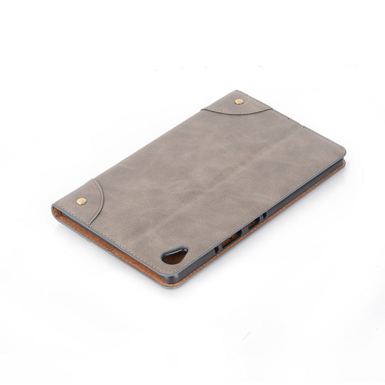 Retro Book Style Horizontal Flip Leather Case with Holder & Card Slots & Wallet for Huawei MediaPad M6 8.4 2019