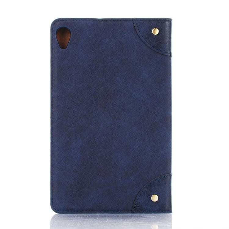 Retro Book Style Horizontal Flip Leather Case with Holder & Card Slots & Wallet for Huawei MediaPad M6 8.4 2019