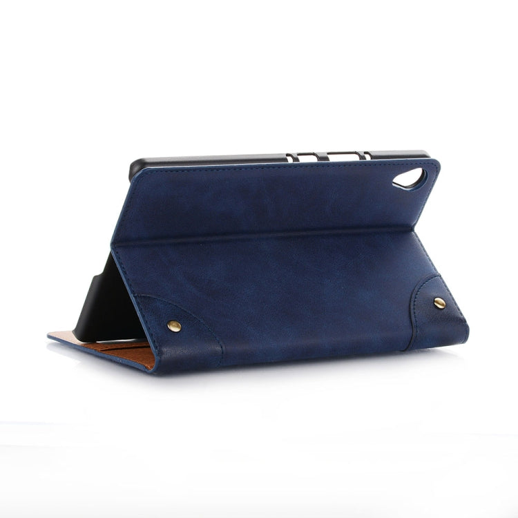 Retro Book Style Horizontal Flip Leather Case with Holder & Card Slots & Wallet for Huawei MediaPad M6 8.4 2019