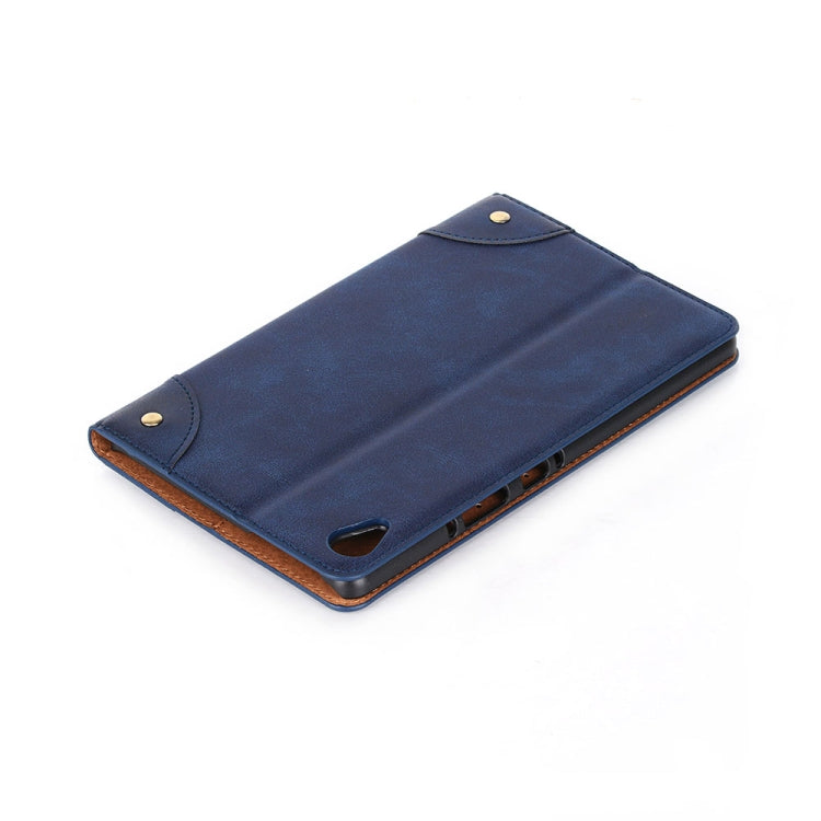 Retro Book Style Horizontal Flip Leather Case with Holder & Card Slots & Wallet for Huawei MediaPad M6 8.4 2019
