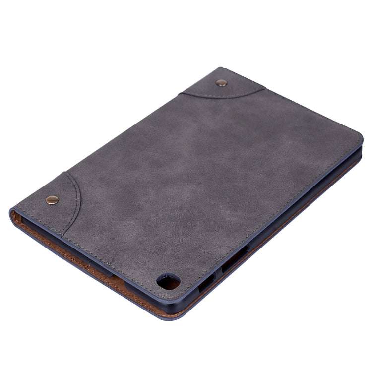 Retro Book Style Horizontal Flip Leather Case with Holder & Card Slots & Wallet for Galaxy Tab A 8.0 (2019)