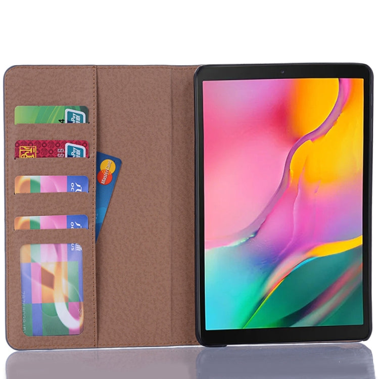 Retro Book Style Horizontal Flip Leather Case with Holder & Card Slots & Wallet for Galaxy Tab A 8.0 (2019)