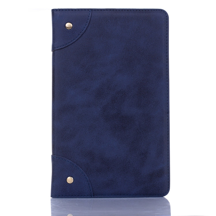 Retro Book Style Horizontal Flip Leather Case with Holder & Card Slots & Wallet for Galaxy Tab A 8.0 (2019)