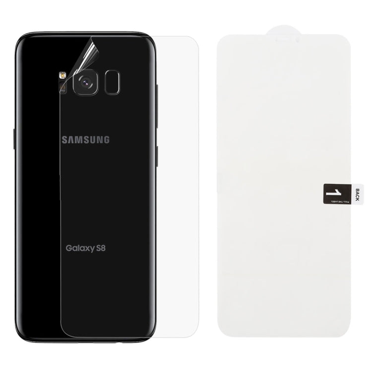 Soft Hydrogel Film Full Cover Back Protector for Galaxy S8