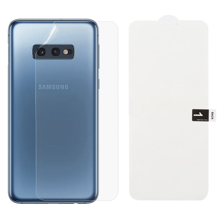 Soft Hydrogel Film Full Cover Back Protector for Galaxy S10 E