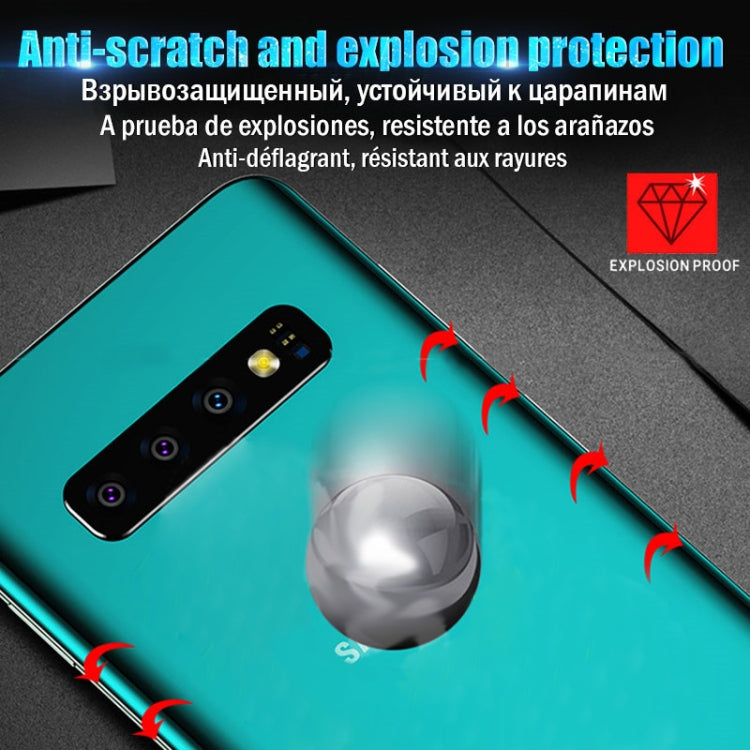 Soft Hydrogel Film Full Cover Back Protector for Galaxy S10 Plus