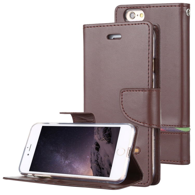 GOOSPERY PERSONA DIARY Horizontal Flip Leather Case with Holder & Card Slots & Wallet for iPhone 6 / 6s