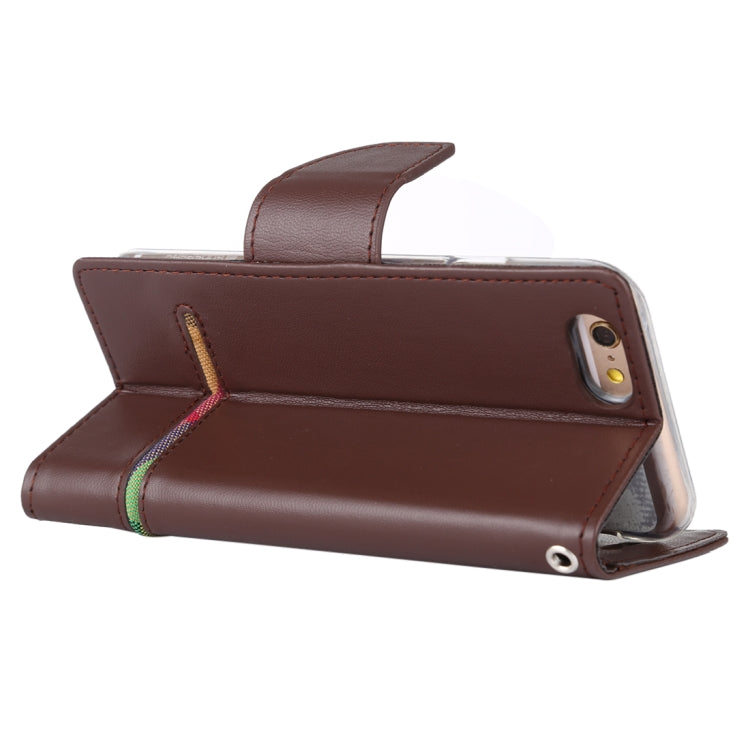 GOOSPERY PERSONA DIARY Horizontal Flip Leather Case with Holder & Card Slots & Wallet for iPhone 6 / 6s
