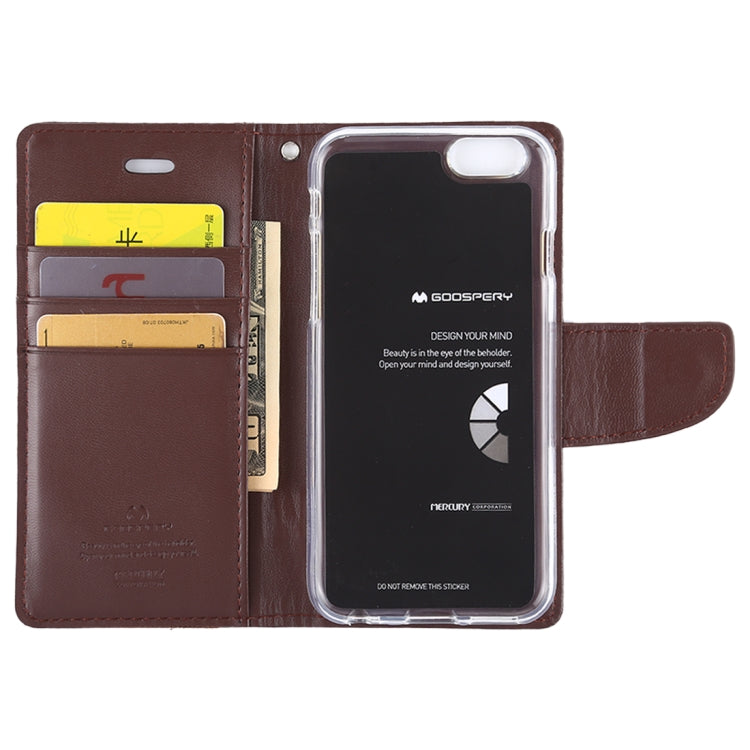 GOOSPERY PERSONA DIARY Horizontal Flip Leather Case with Holder & Card Slots & Wallet for iPhone 6 / 6s