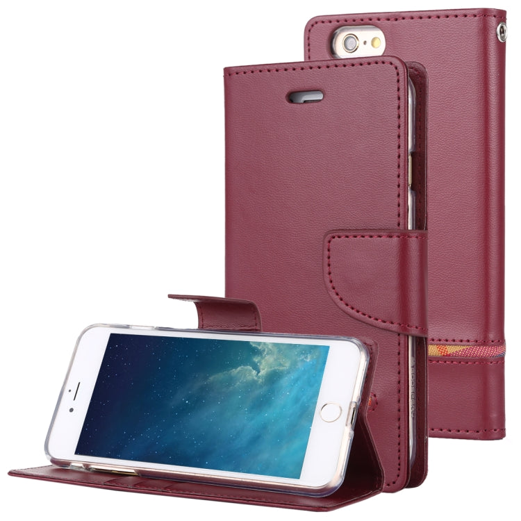 GOOSPERY PERSONA DIARY Horizontal Flip Leather Case with Holder & Card Slots & Wallet for iPhone 6 / 6s