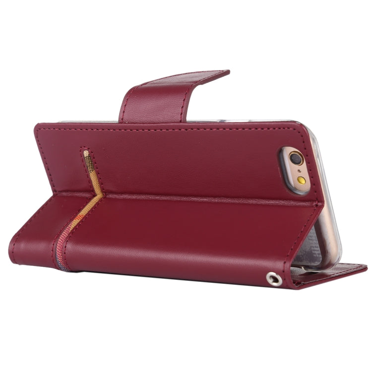 GOOSPERY PERSONA DIARY Horizontal Flip Leather Case with Holder & Card Slots & Wallet for iPhone 6 / 6s