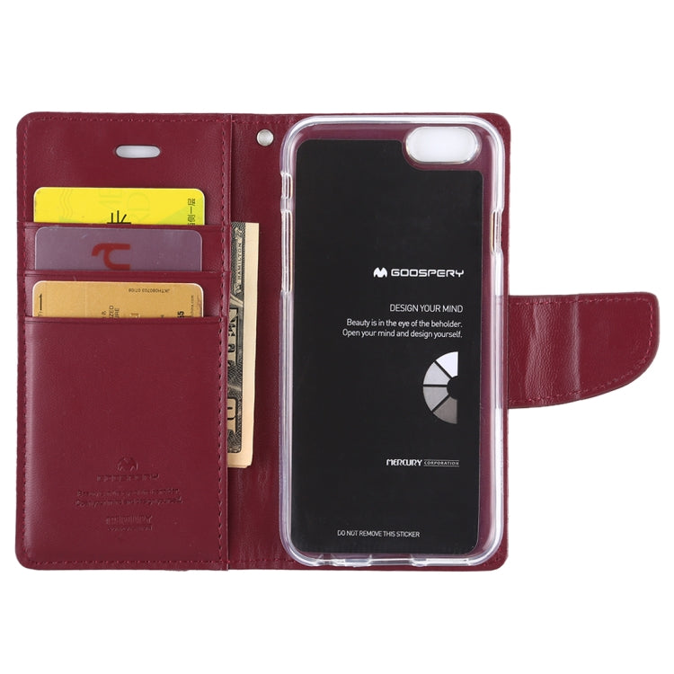 GOOSPERY PERSONA DIARY Horizontal Flip Leather Case with Holder & Card Slots & Wallet for iPhone 6 / 6s