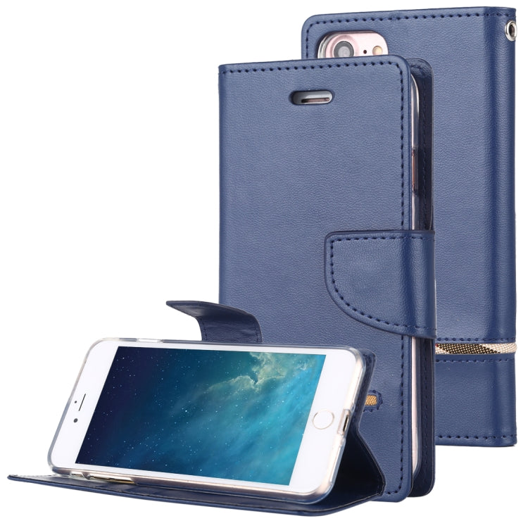 For iPhone SE 2022 / SE 2020 / 8 / 7 GOOSPERY PERSONA DIARY Horizontal Flip Leather Case with Holder & Card Slots & Wallet
