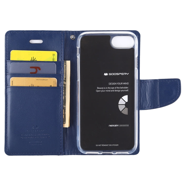 For iPhone SE 2022 / SE 2020 / 8 / 7 GOOSPERY PERSONA DIARY Horizontal Flip Leather Case with Holder & Card Slots & Wallet