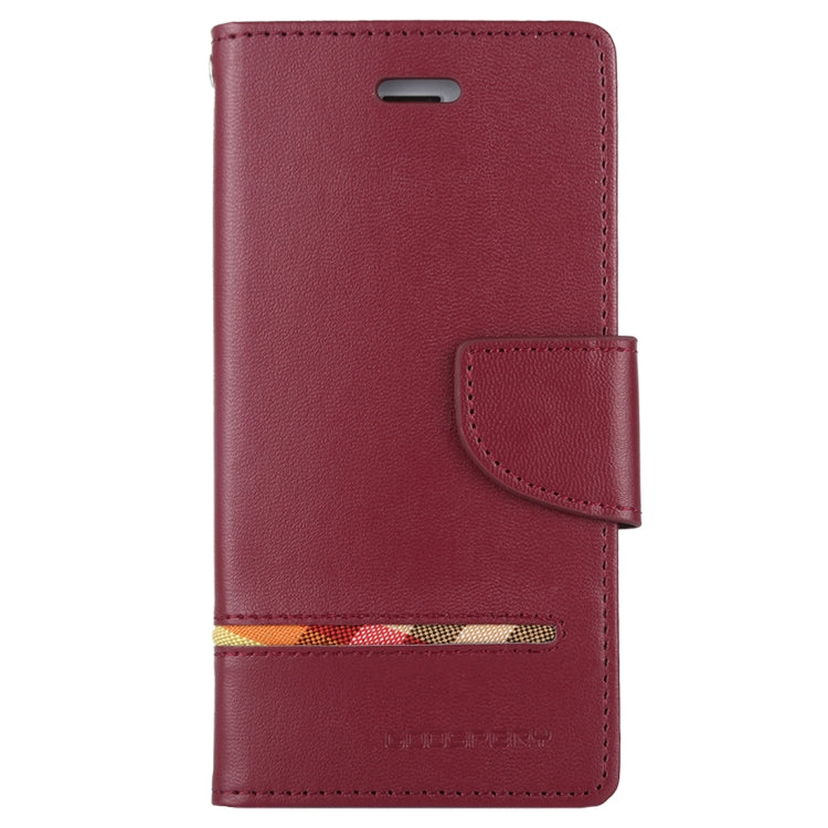 For iPhone SE 2022 / SE 2020 / 8 / 7 GOOSPERY PERSONA DIARY Horizontal Flip Leather Case with Holder & Card Slots & Wallet