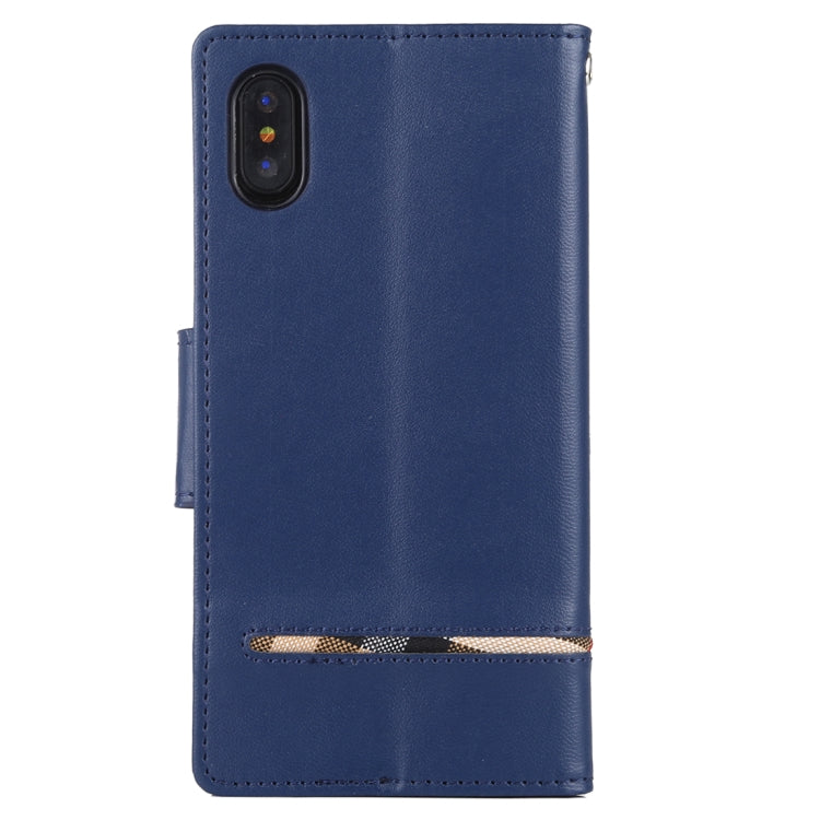 For iPhone X / XS GOOSPERY PERSONA DIARY Horizontal Flip Leather Case with Holder & Card Slots & Wallet