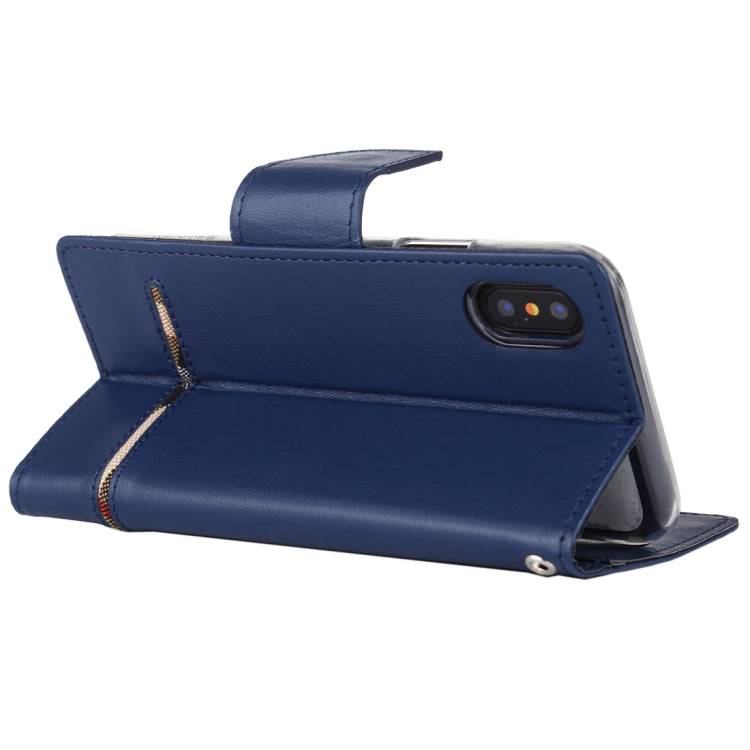 For iPhone X / XS GOOSPERY PERSONA DIARY Horizontal Flip Leather Case with Holder & Card Slots & Wallet