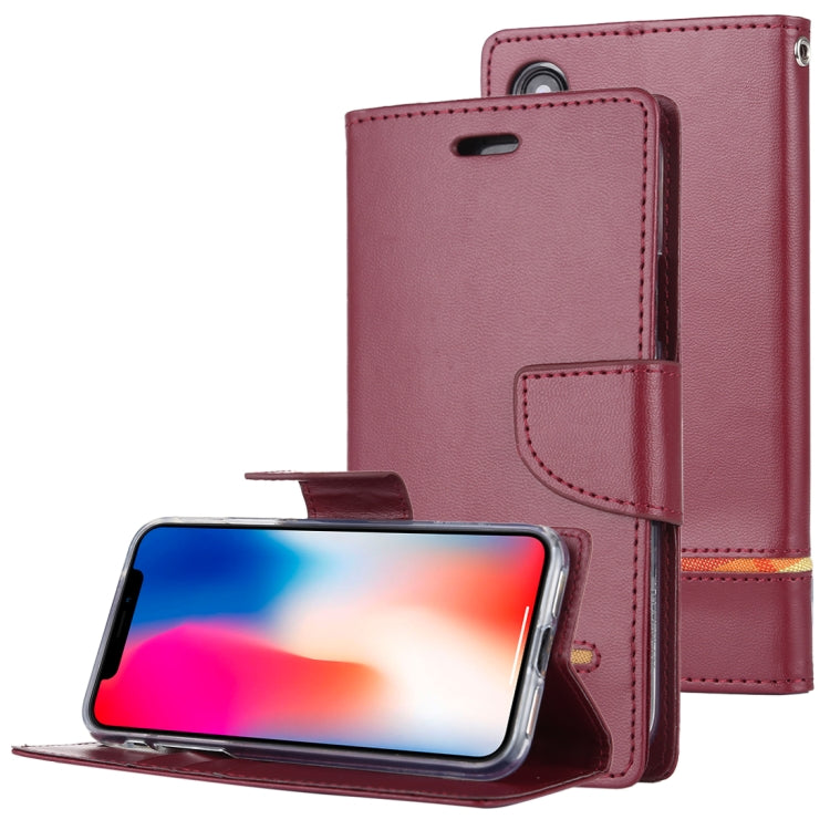 For iPhone X / XS GOOSPERY PERSONA DIARY Horizontal Flip Leather Case with Holder & Card Slots & Wallet