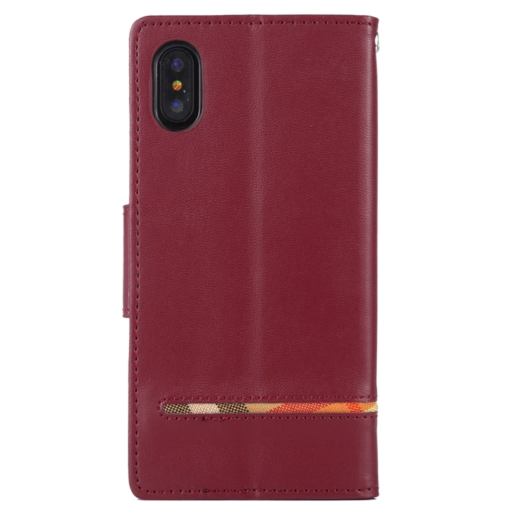 For iPhone X / XS GOOSPERY PERSONA DIARY Horizontal Flip Leather Case with Holder & Card Slots & Wallet