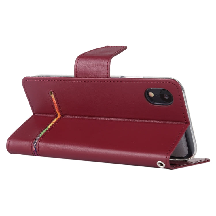 For iPhone XR GOOSPERY PERSONA DIARY Horizontal Flip Leather Case with Holder & Card Slots &