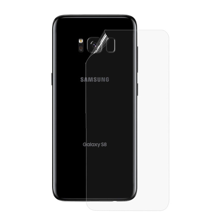 25 PCS Soft Hydrogel Film Full Cover Back Protector with Alcohol Cotton + Scratch Card for Galaxy S8