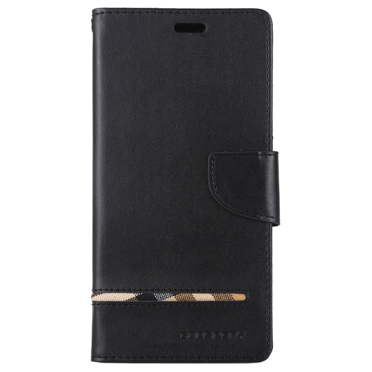 For iPhone XS Max GOOSPERY PERSONA DIARY Horizontal Flip Leather Case with Holder & Card Slots & Wallet(Black)