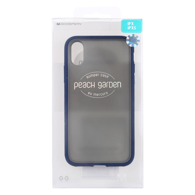 For iPhone X / XS GOOSPERY PEACH GARDEN Mobile Phone Protection Cover