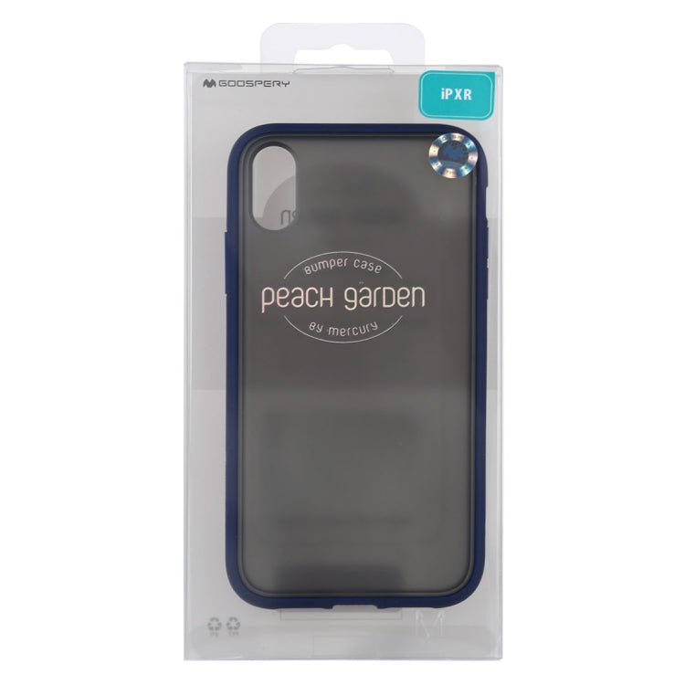 For iPhone XR GOOSPERY PEACH GARDEN Mobile Phone Protection Cover
