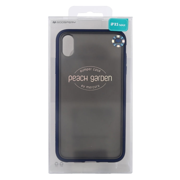 For iPhone XS Max GOOSPERY PEACH GARDEN Mobile Phone Protection Cover
