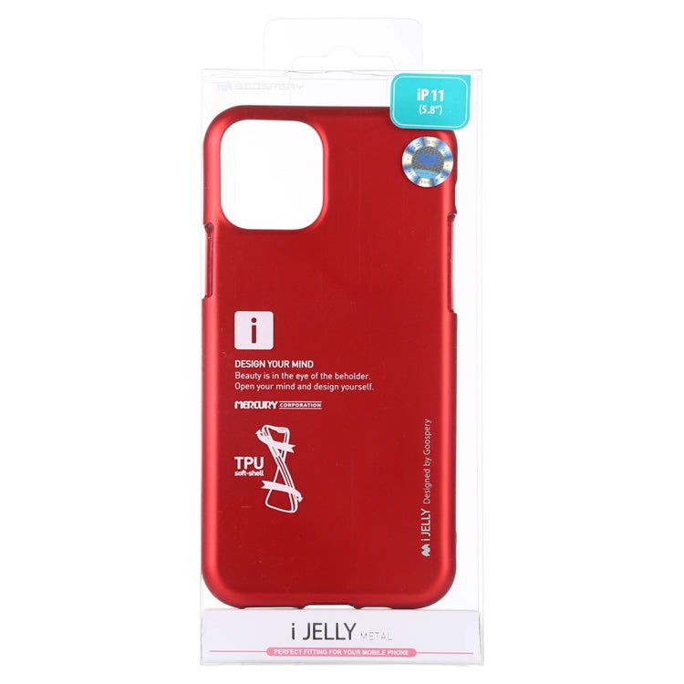 GOOSPERY i-JELLY TPU Shockproof and Scratch Case for iPhone 11 Pro