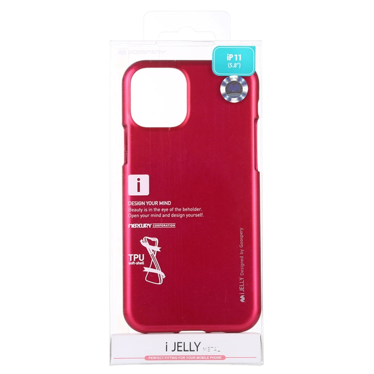 GOOSPERY i-JELLY TPU Shockproof and Scratch Case for iPhone 11 Pro