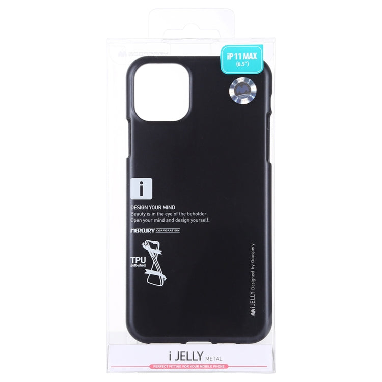 GOOSPERY i-JELLY TPU Shockproof and Scratch Case for iPhone 11 Pro Max