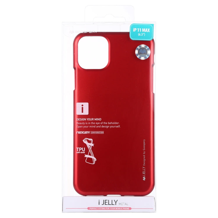 GOOSPERY i-JELLY TPU Shockproof and Scratch Case for iPhone 11 Pro Max