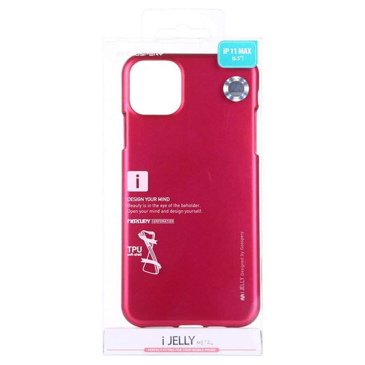 GOOSPERY i-JELLY TPU Shockproof and Scratch Case for iPhone 11 Pro Max