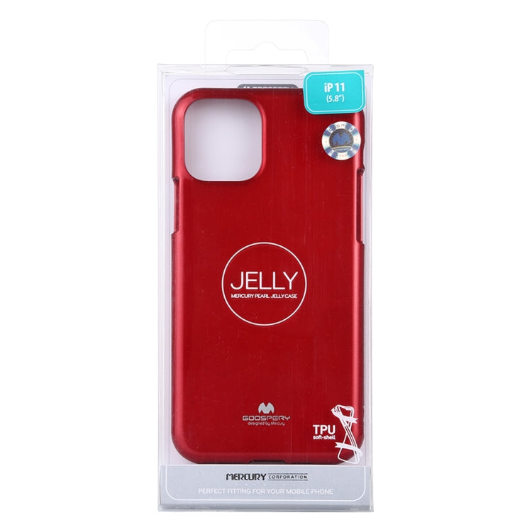 GOOSPERY JELLY TPU Shockproof and Scratch Case for iPhone 11 Pro
