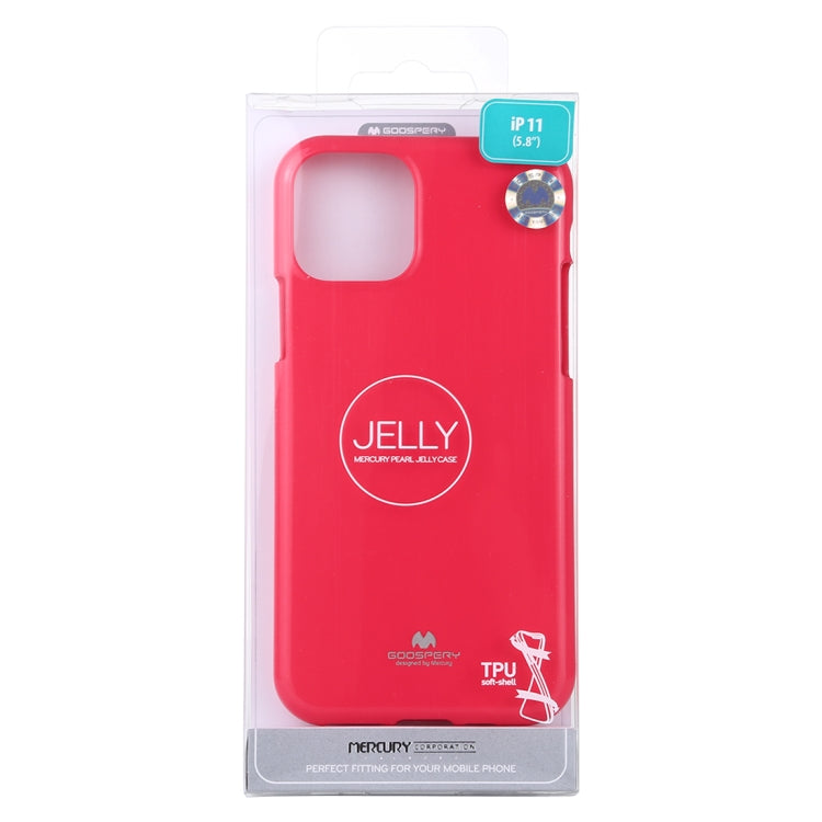GOOSPERY JELLY TPU Shockproof and Scratch Case for iPhone 11 Pro