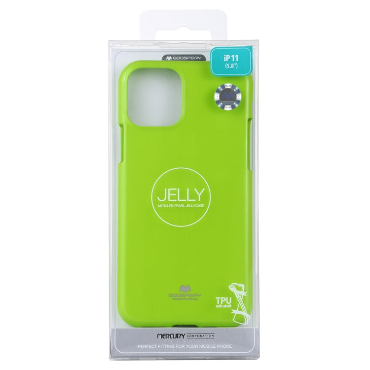 GOOSPERY JELLY TPU Shockproof and Scratch Case for iPhone 11 Pro