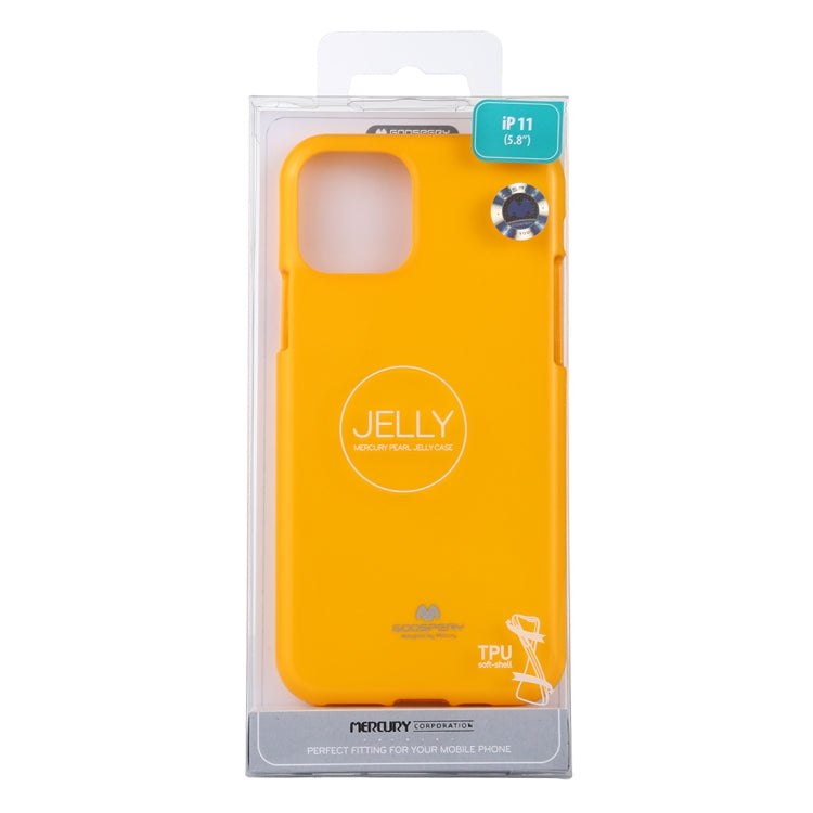 GOOSPERY JELLY TPU Shockproof and Scratch Case for iPhone 11 Pro