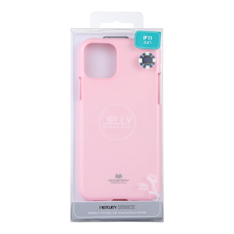 GOOSPERY JELLY TPU Shockproof and Scratch Case for iPhone 11 Pro