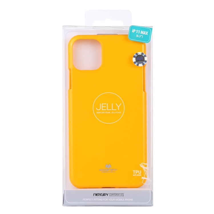 GOOSPERY JELLY TPU Shockproof and Scratch Case for iPhone 11 Pro Max