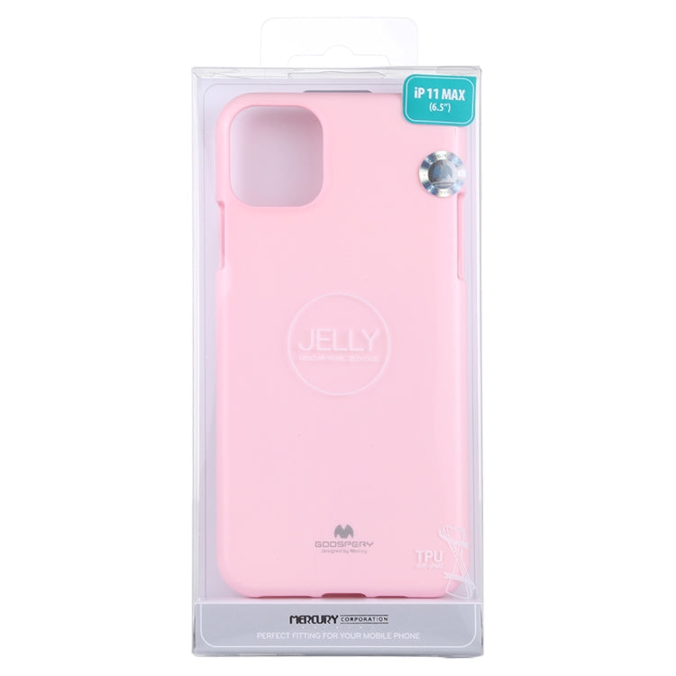 GOOSPERY JELLY TPU Shockproof and Scratch Case for iPhone 11 Pro Max