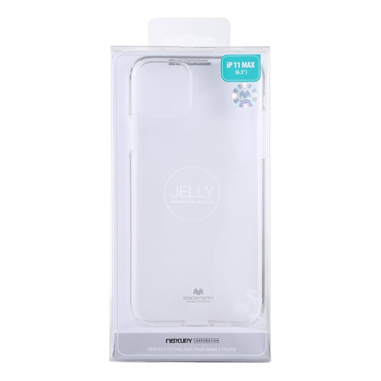 GOOSPERY JELLY TPU Shockproof and Scratch Case for iPhone 11 Pro Max