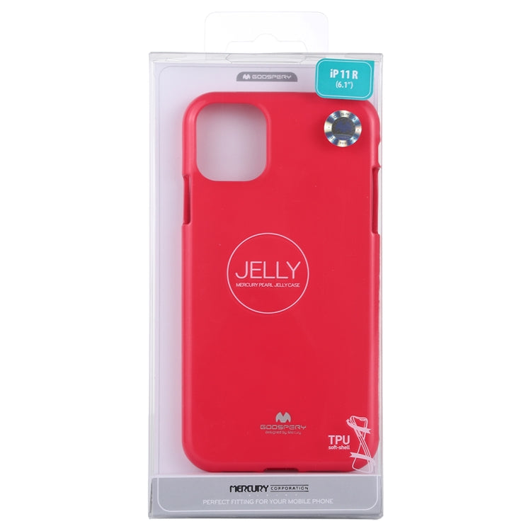 GOOSPERY JELLY TPU Shockproof and Scratch Case for iPhone 11