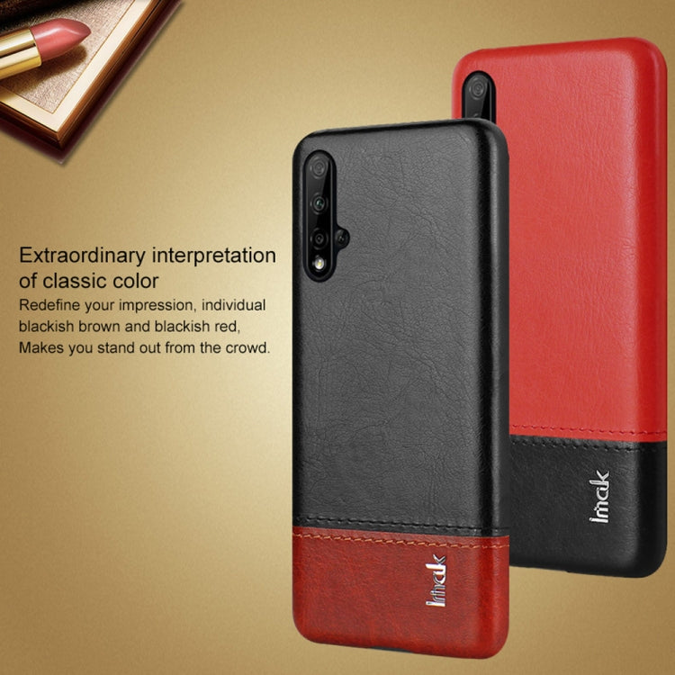 IMAK Ruiyi Series Concise Slim PU + PC Protective Case For Huawei Nova 5 & Nova 5 Pro