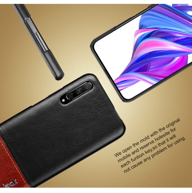 IMAK Ruiyi Series Concise Slim PU + PC Protective Case For Huawei Honor 9X Pro