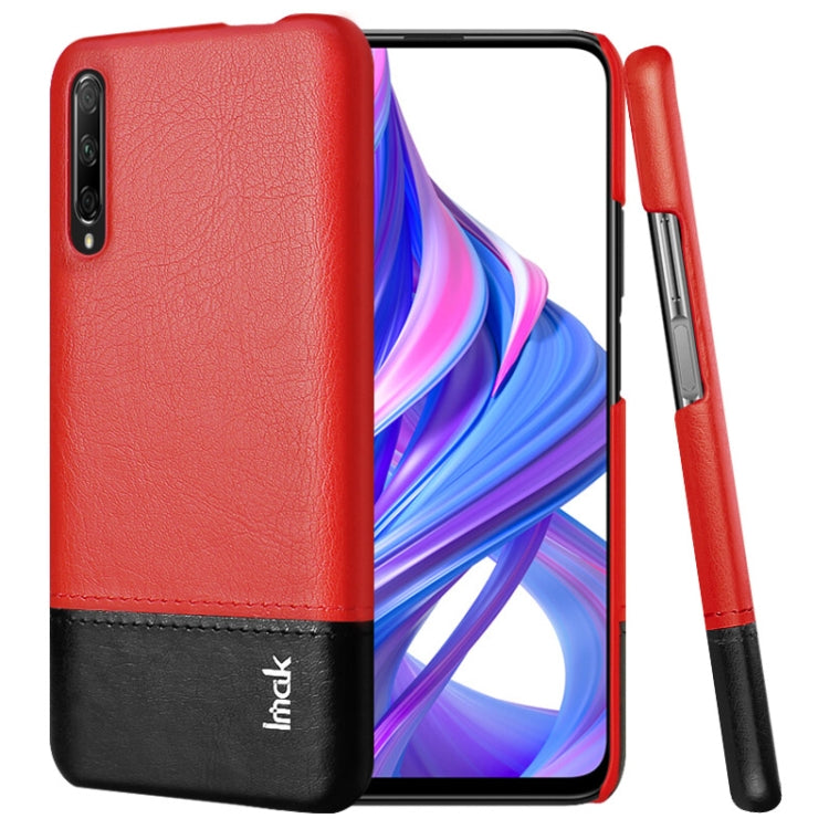 IMAK Ruiyi Series Concise Slim PU + PC Protective Case For Huawei Honor 9X Pro